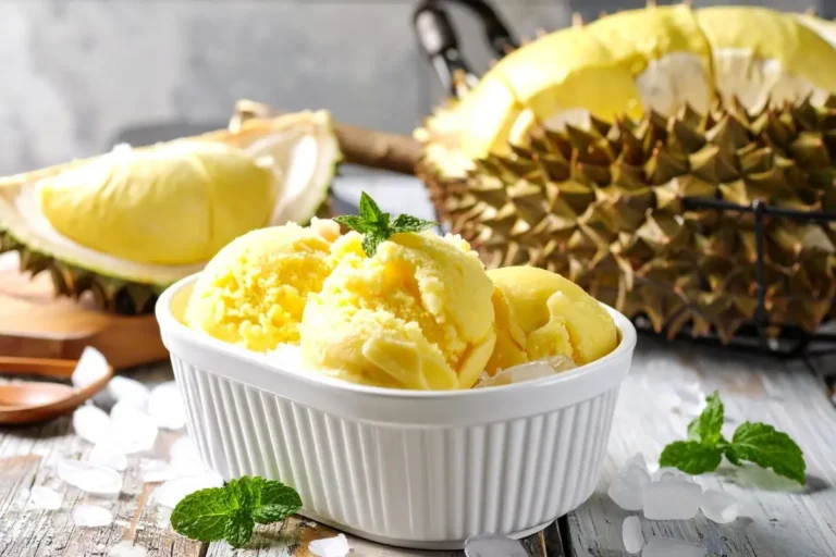 làm kem sầu riêng