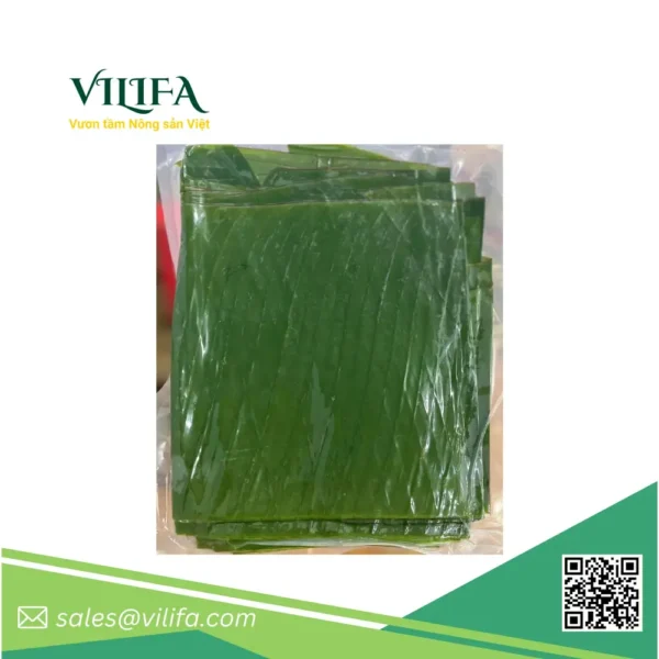 lá chuối đông lạnh