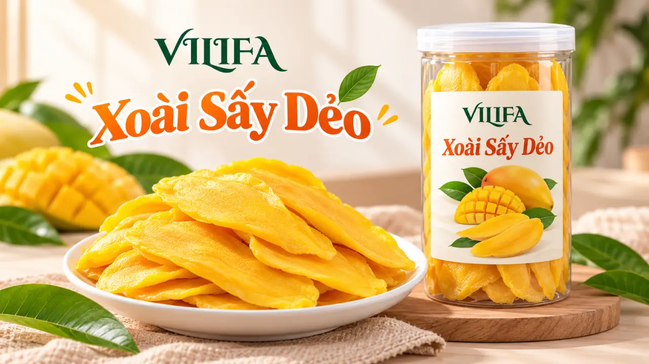 xoài sấy dẻo 500g