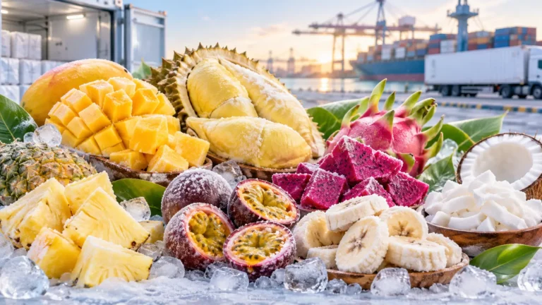 trái cây đông lạnh